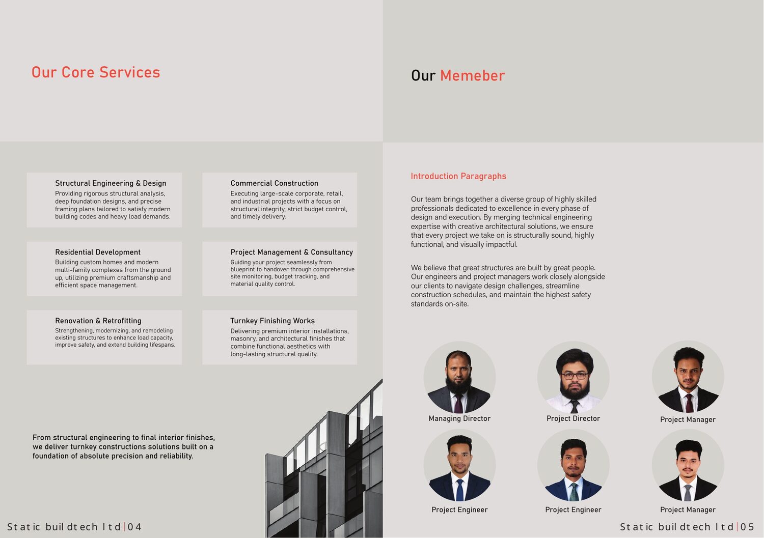 Company profile page 4