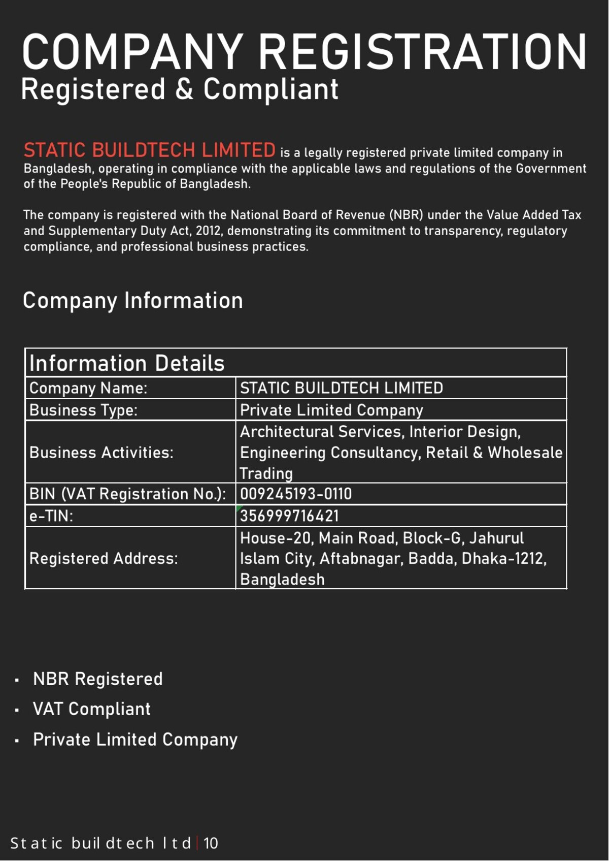 Company Registration