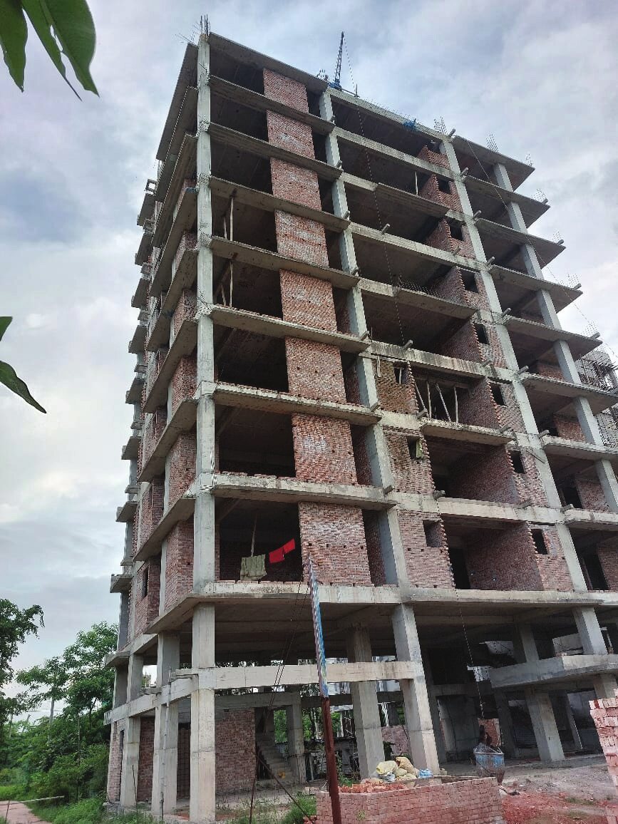 Uttara Sector 10 residence: structural works progressing on programme