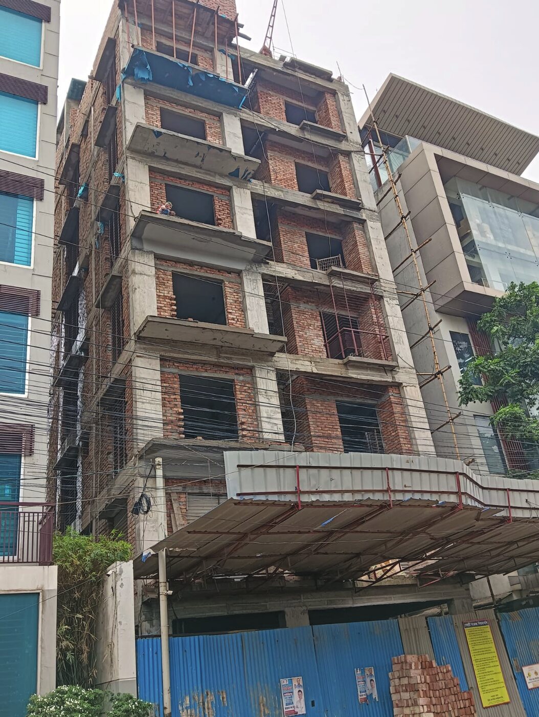 Construction progress
