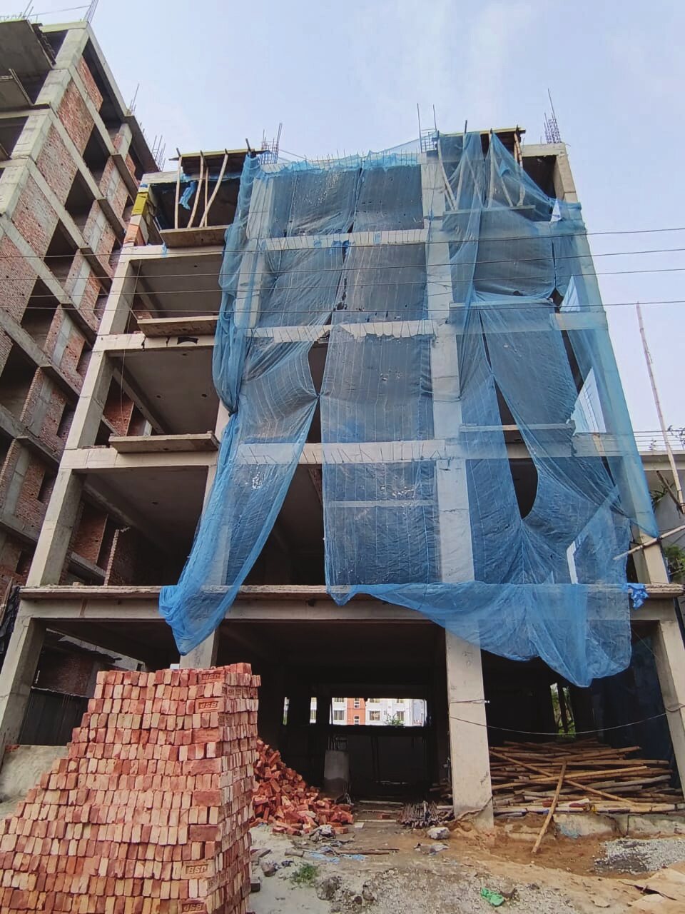 Construction progress